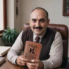 To My Wife Sooner Leather Journal