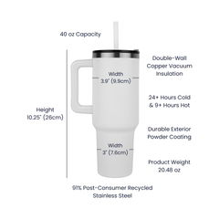 high-quality stainless steel tumbler