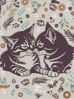 Cat Lovers - Heirloom Blanket HD-LD
